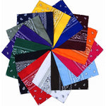 1 pc Newest Cotton Blend Hip-hop Bandanas For Male Female  Head Scarf Scarves Wristband hot selling