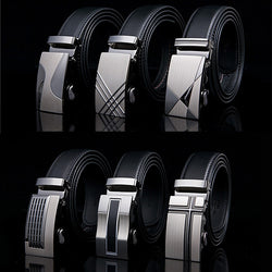 Mens Business Style Belt Designer Leather Strap Male Belt Automatic Buckle Belts For Men Top Quality Girdle Belts For Jeans