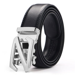 Mens Business Style Belt Designer Leather Strap Male Belt Automatic Buckle Belts For Men Top Quality Girdle Belts For Jeans