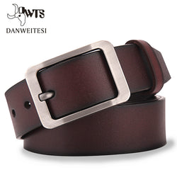 [DWTS]Men's belt leather belt men male genuine leather strap luxury pin buckle casual men's belt Cummerbunds ceinture homme