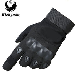 Us Military Tactical Gloves Outdoor Sports Army Full Finger Combat Tactical Gloves Slip-resistant Carbon Fiber Tortoise  Gloves