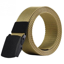 2018  Automatic Buckle Nylon Belt Male Army Tactical Belt Mens Military Waist Canvas Belts Cummerbunds cinto masculino lona