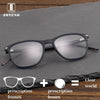 TR90 Prescription Glasses Men Rivet Photochromic Progressive Multifocal Anti Blue Ray Clear Optical Eyeglasses #88030